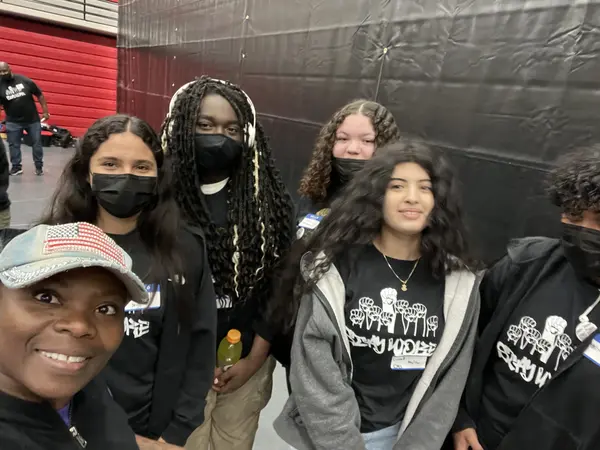 Community members gathered for summer outreach event